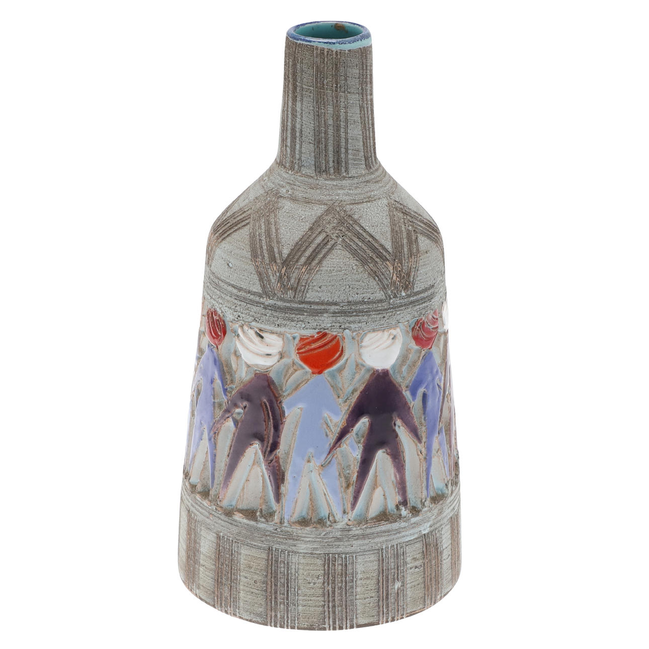 A FRATELLI FANCIULLACCI CERAMIC VASE.