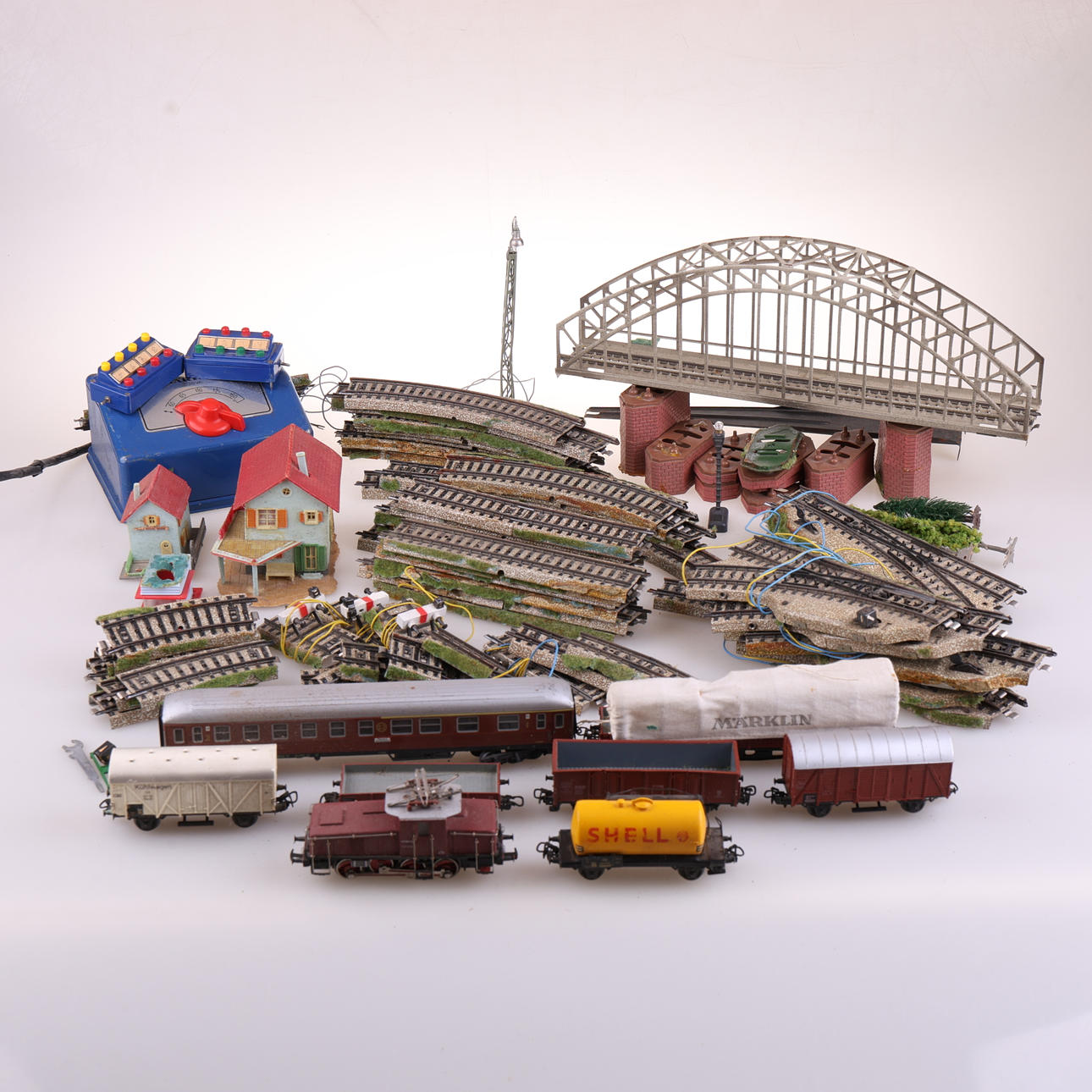 TRAIN TRACK PARTS, Märklin.