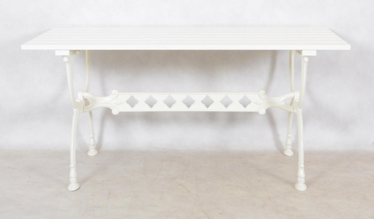 TRÄDGÅRDSBORD, bemålad metall, Byarum.