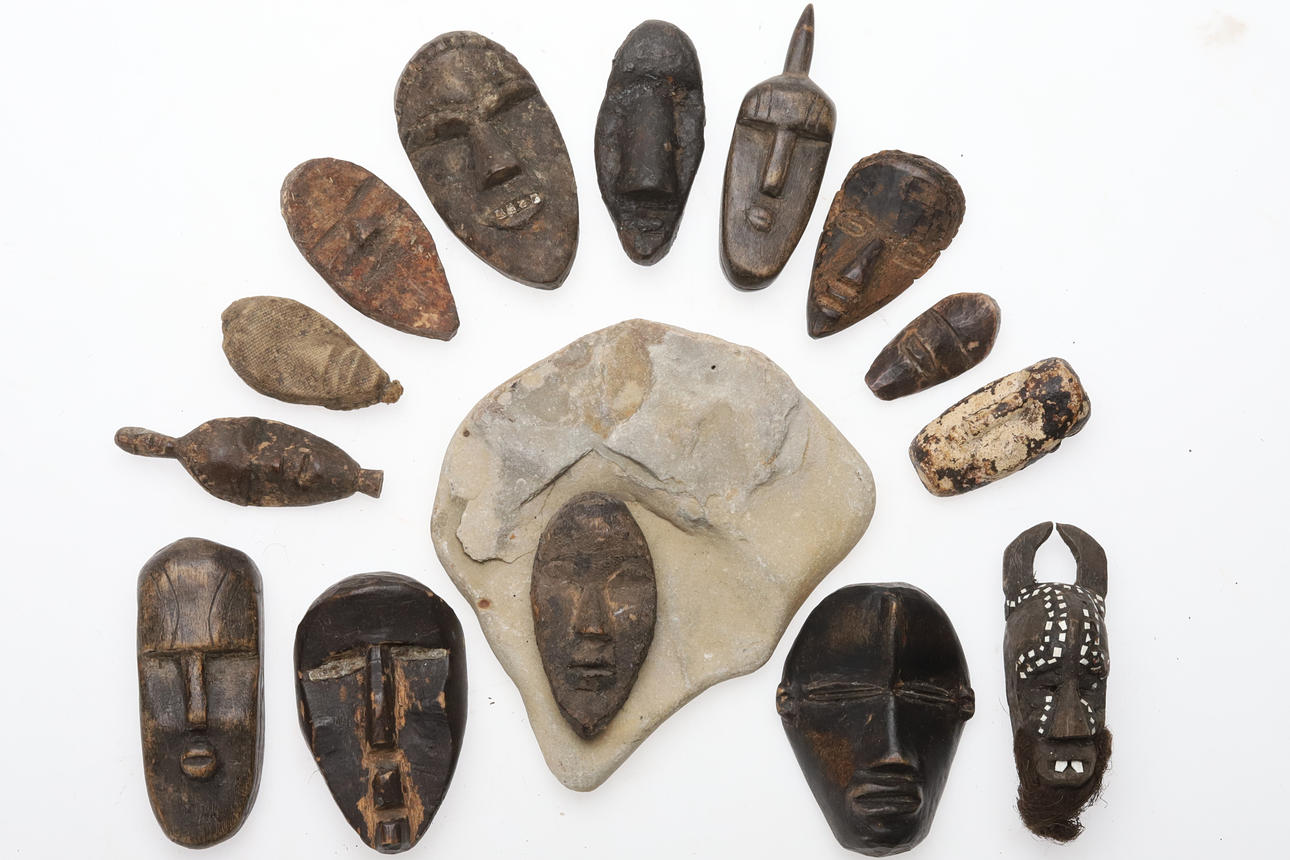 14 PASSMASKER, Westafrika, Dan-Leute.