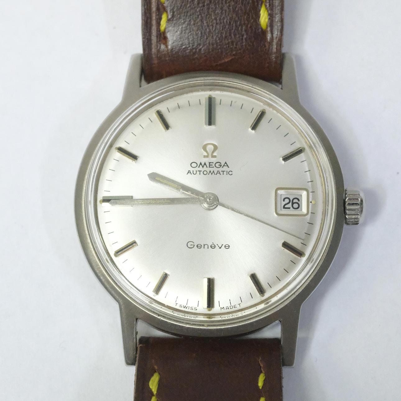 OMEGA. WRISTWATCHES. “GENEVA”. AUTOMATICO. CIRCA 1969.