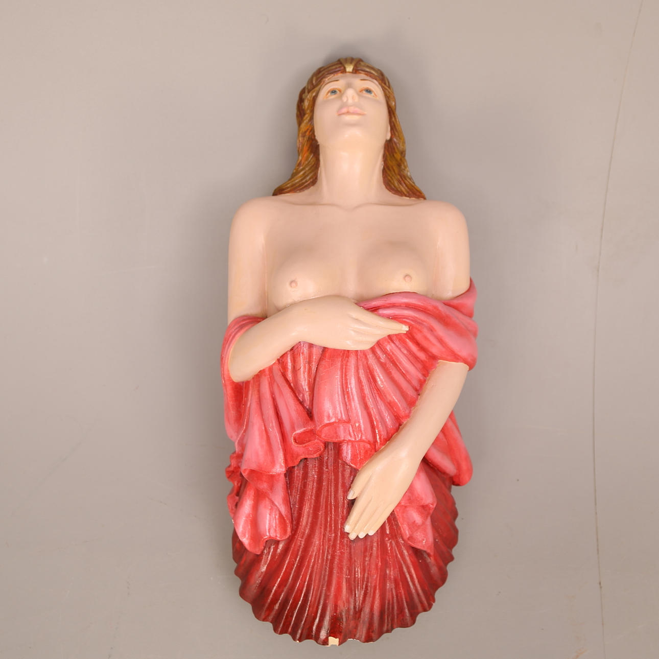 GALJONSFIGUR, träskuren, signerad Teodor, 19-/2000-tal.