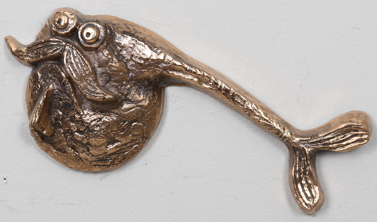 SKULPTUR, brons, möjligen Bersbo, 1900 tal.