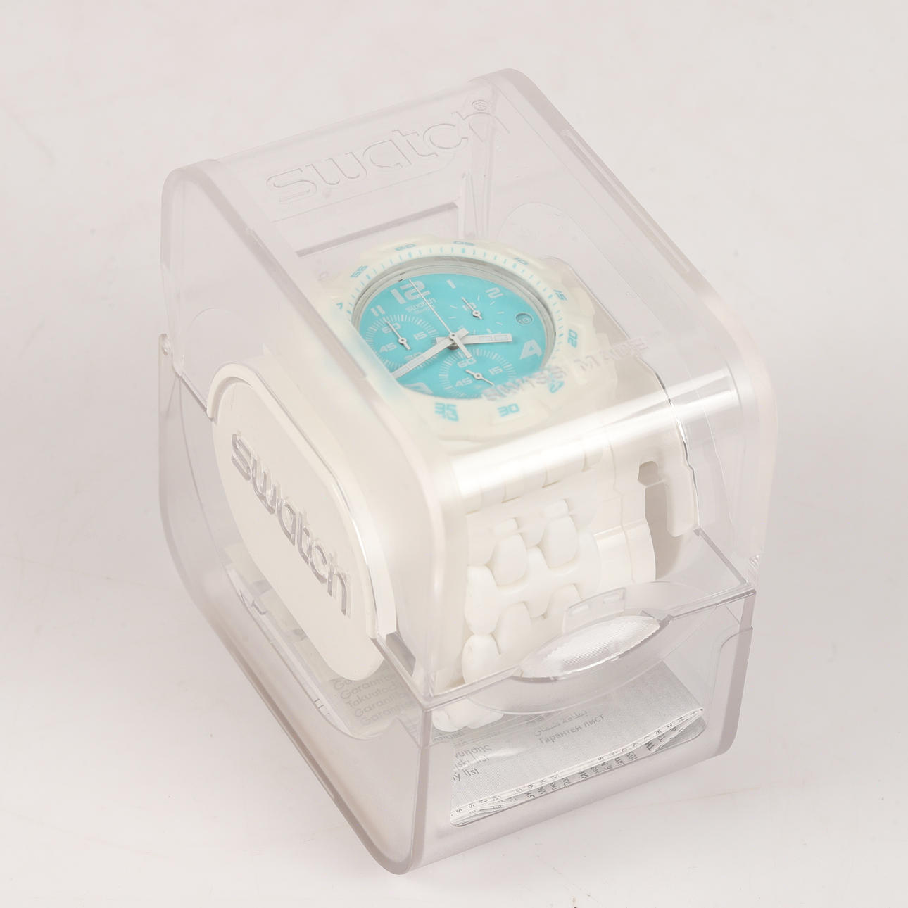 WRISTWATCH, Swatch “Oceanpurity”, chronograph.