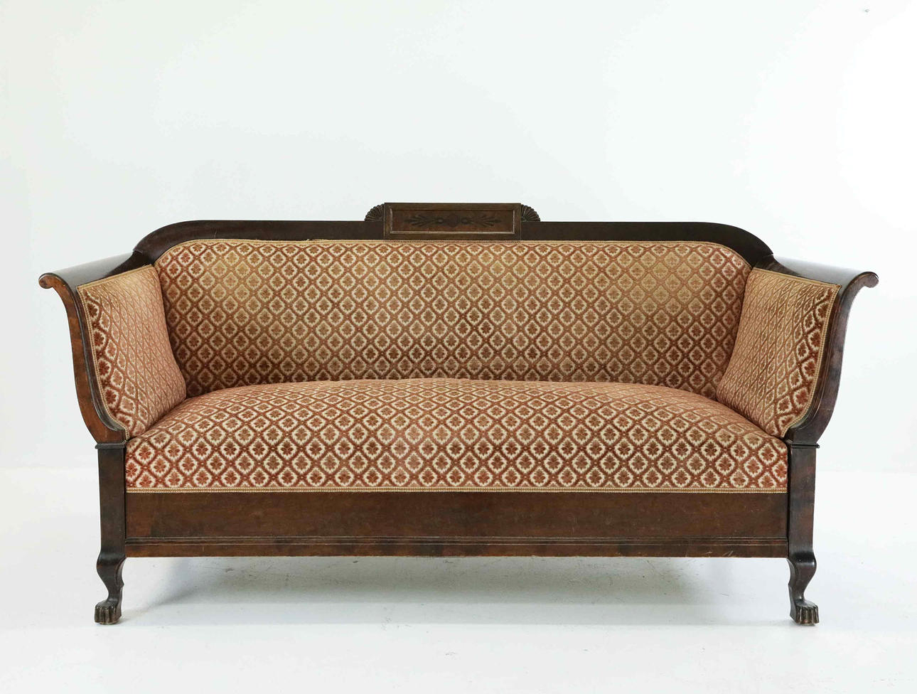 A Swedish Grace daybed, bonded birch, 1920/30s.