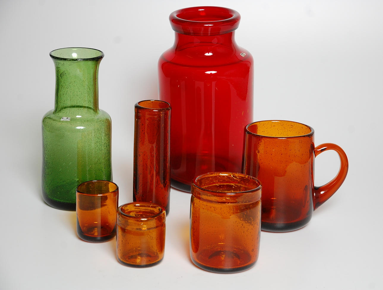 GLAS, 7 delar Erik Höglund Boda.