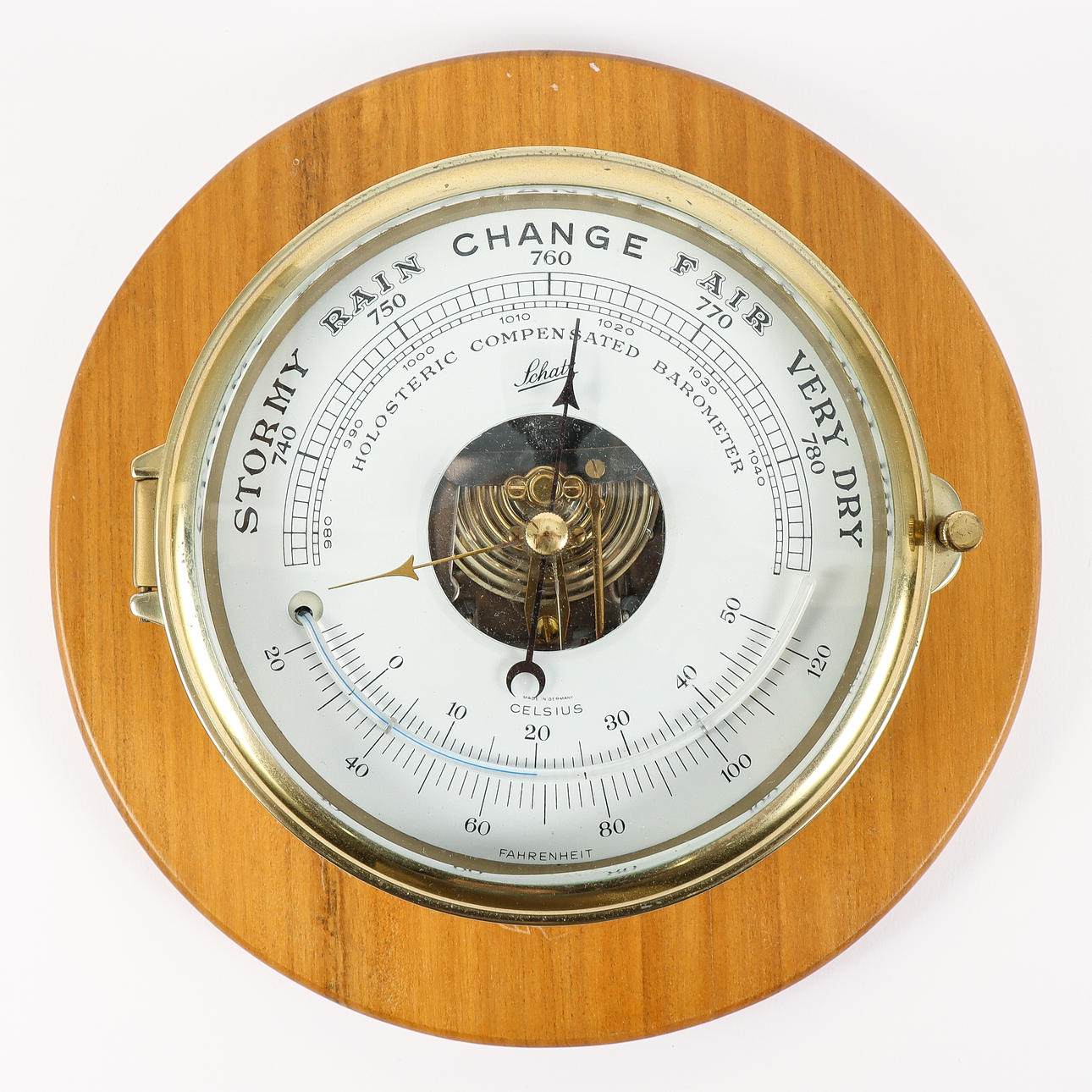 SKIBSBAROMETER messing Schatz.