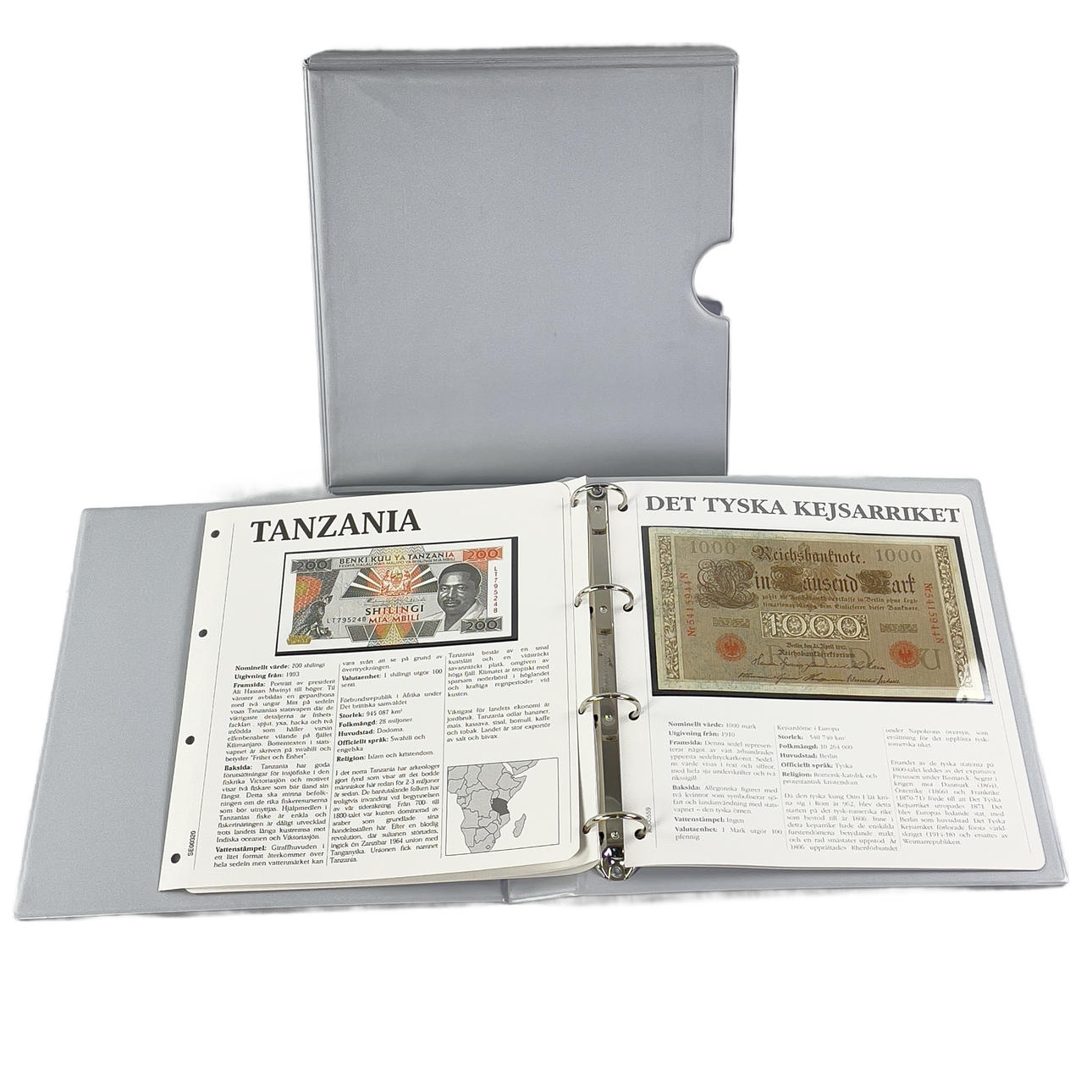 BANKNOTE COLLECTION, 9 foreign banknotes.