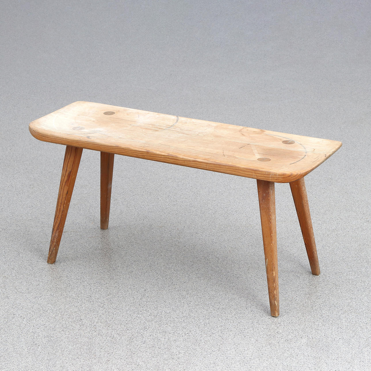 CARL MALMSTEN. PALLET. Pine. “View Island”. 20th century. It's unmarked.