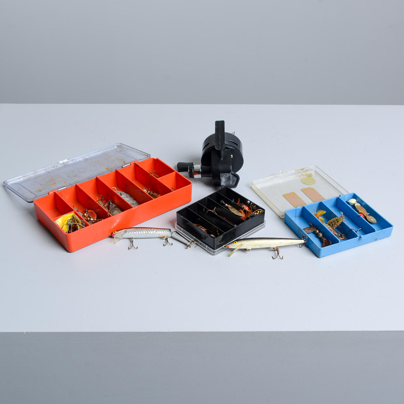 ANGELROLLE UND ANGELRUTE.