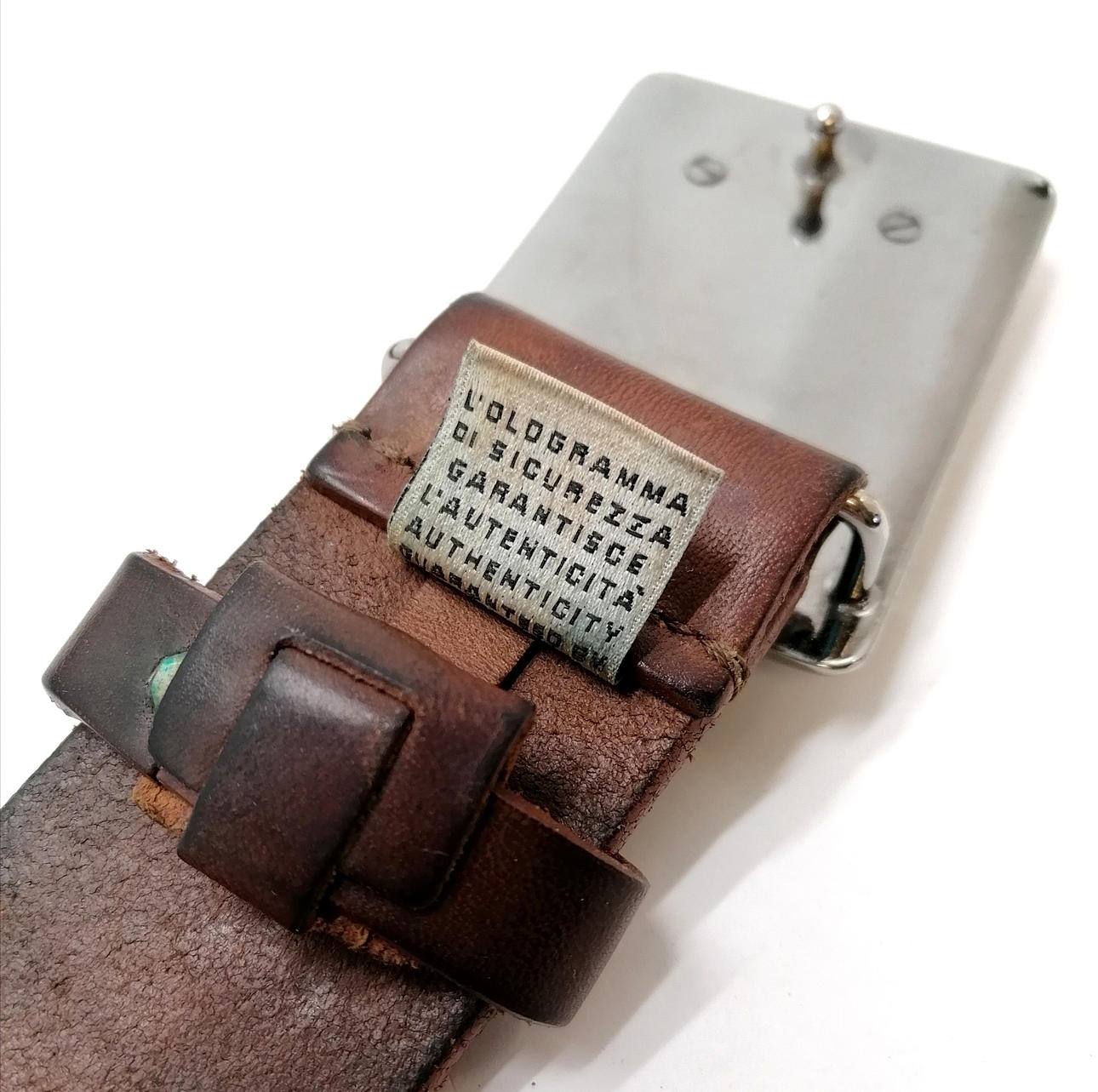 DOLCE & GABBANA BROWN LEATHER BELT. Miscellaneous  display picture 1