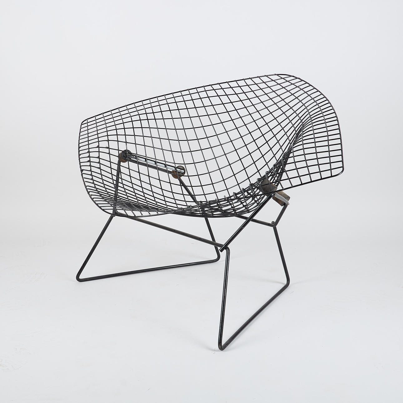 HARRY BERTOIA. Sessel, Modell „Big Diamond Chair“.