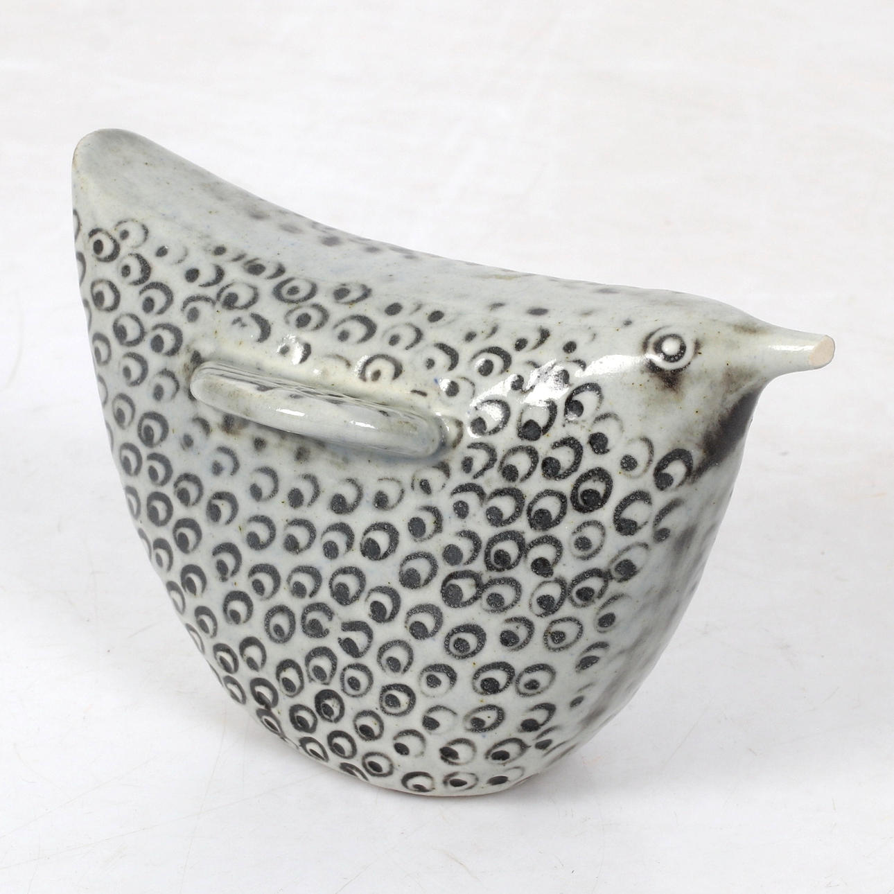 STIG LINDBERG. A figurine, glazed stoneware, from the series