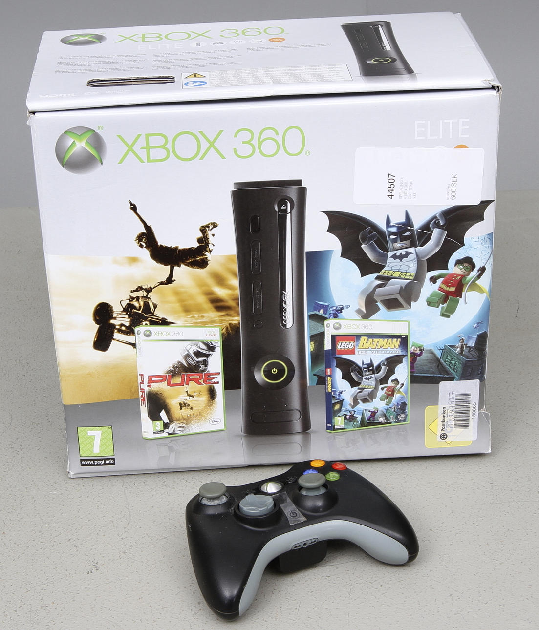 SPELKONSOL, X-BOX 360, Elite, 120gb hdd.