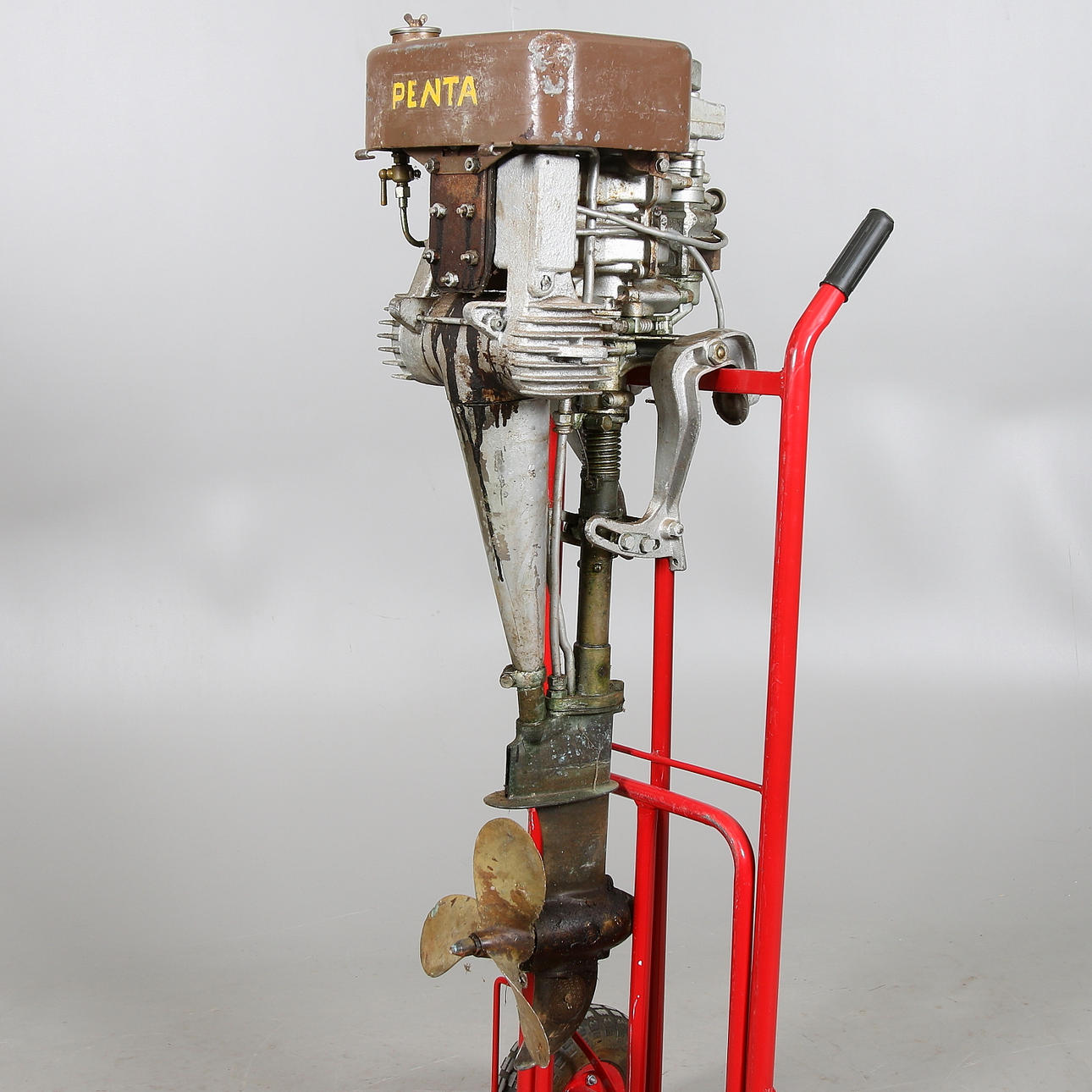 BÅTMOTOR, Penta typ Z2, AB Pentaverken, Skövde. 1900-talets mitt.