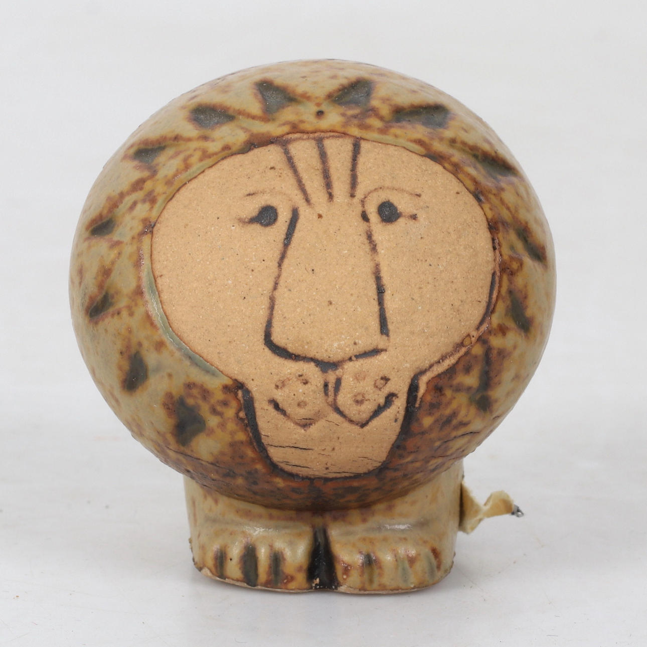 LISA LARSON. Figurine, “Lion mini”, stoneware, Gustavsberg