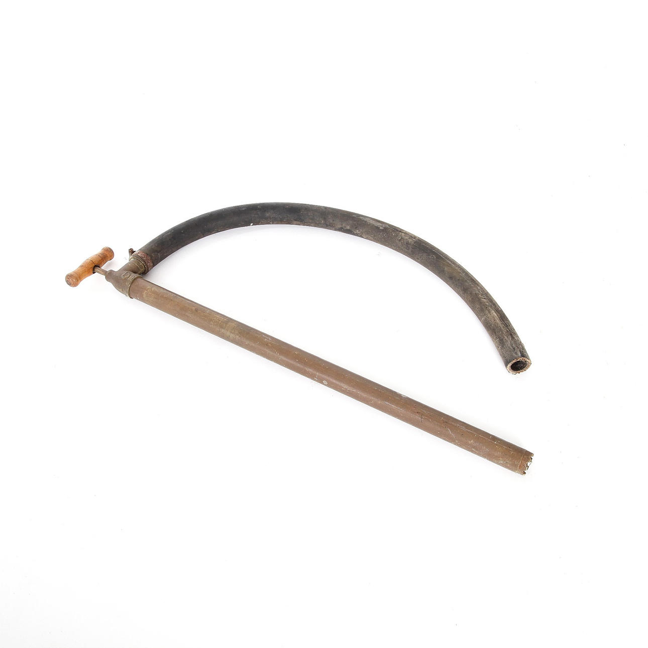 PUMP, brass. Shell, second half of the 20th century.