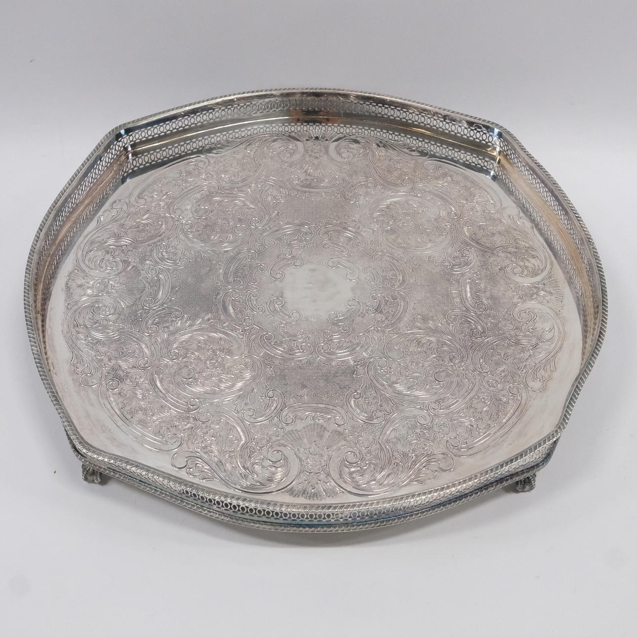 TABLETT, NEUSILBER, ENGLAND.