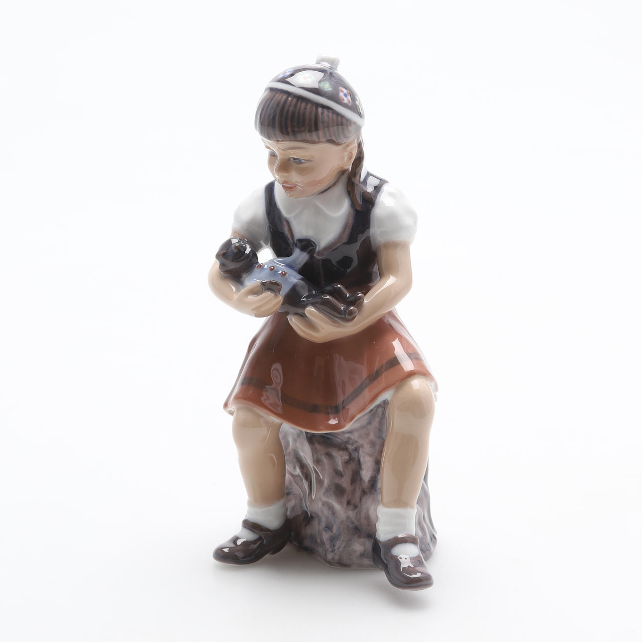 DAHL JENSEN, figur, nr 1295, „Bente“, Danmark.