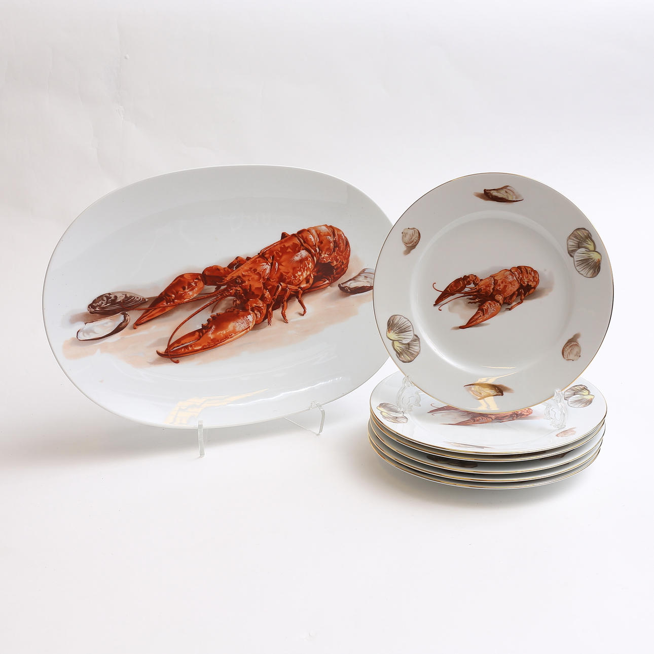 Et sæt med 7 plader, Bayern.