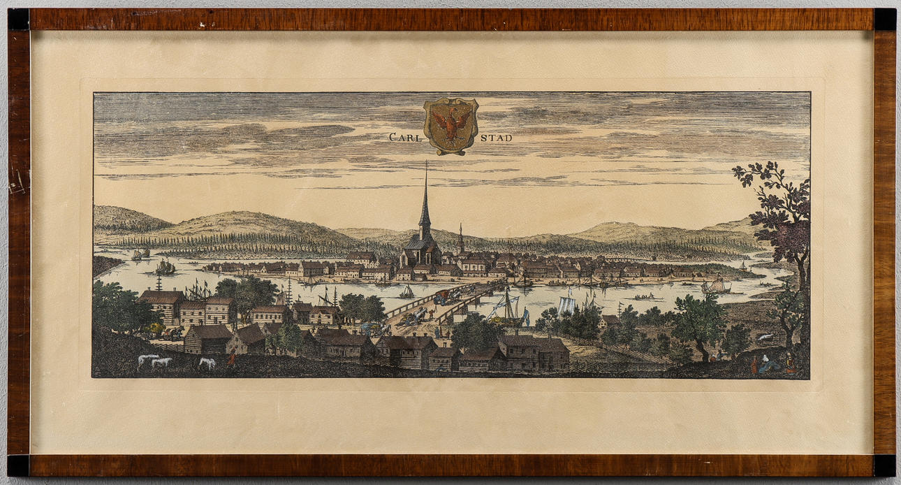 KOPPARSTICK Carlstad, motif after Erik Dahlberg.