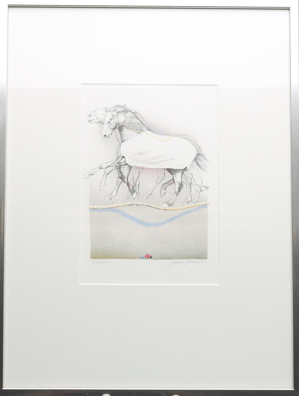 JAN-ERIC JOHANSSON. LITHOGRAPHY, signed and numbered.