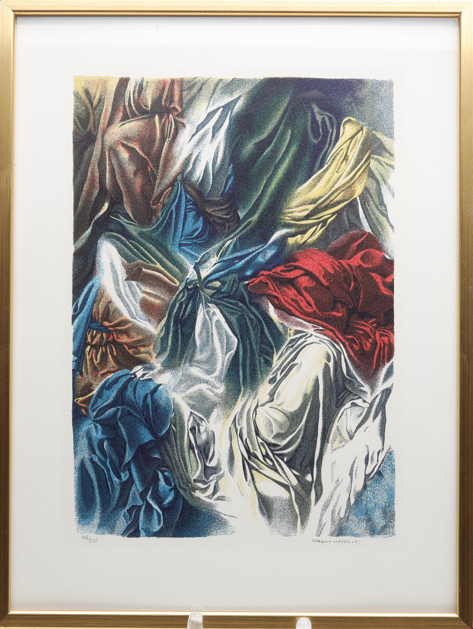 MAGNUS KROOK. LITHOGRAPHY, signed and numbered.