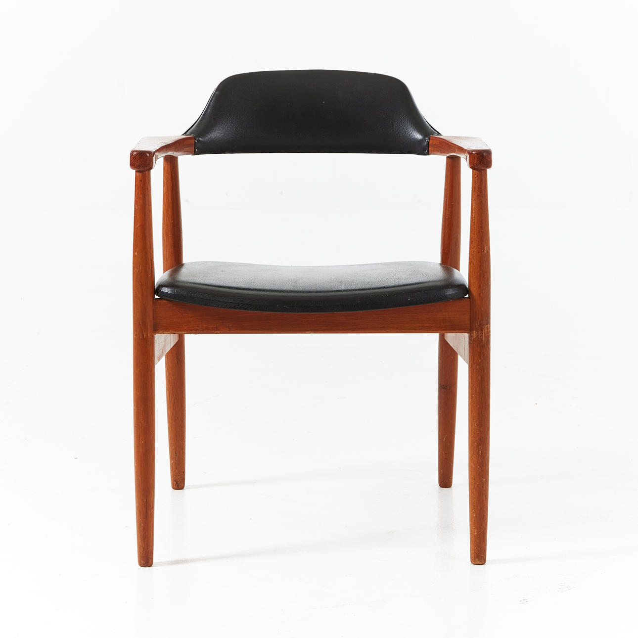 KARMSTOL, teak, 1900-talets mitt.