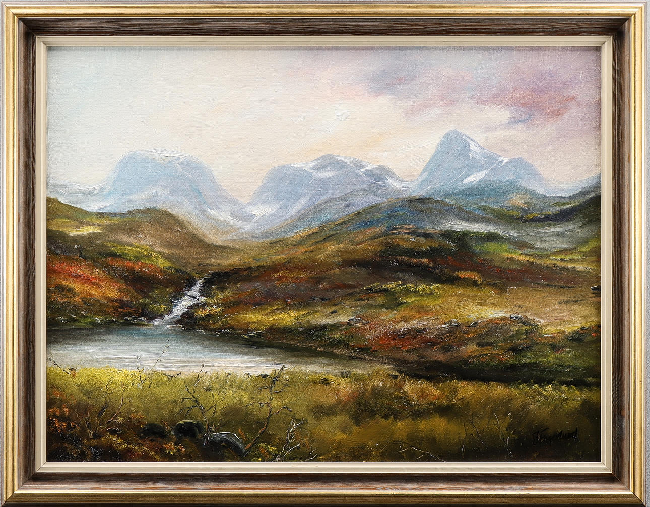 JÖRGEN FAGERLUND oil on canvas, signed.