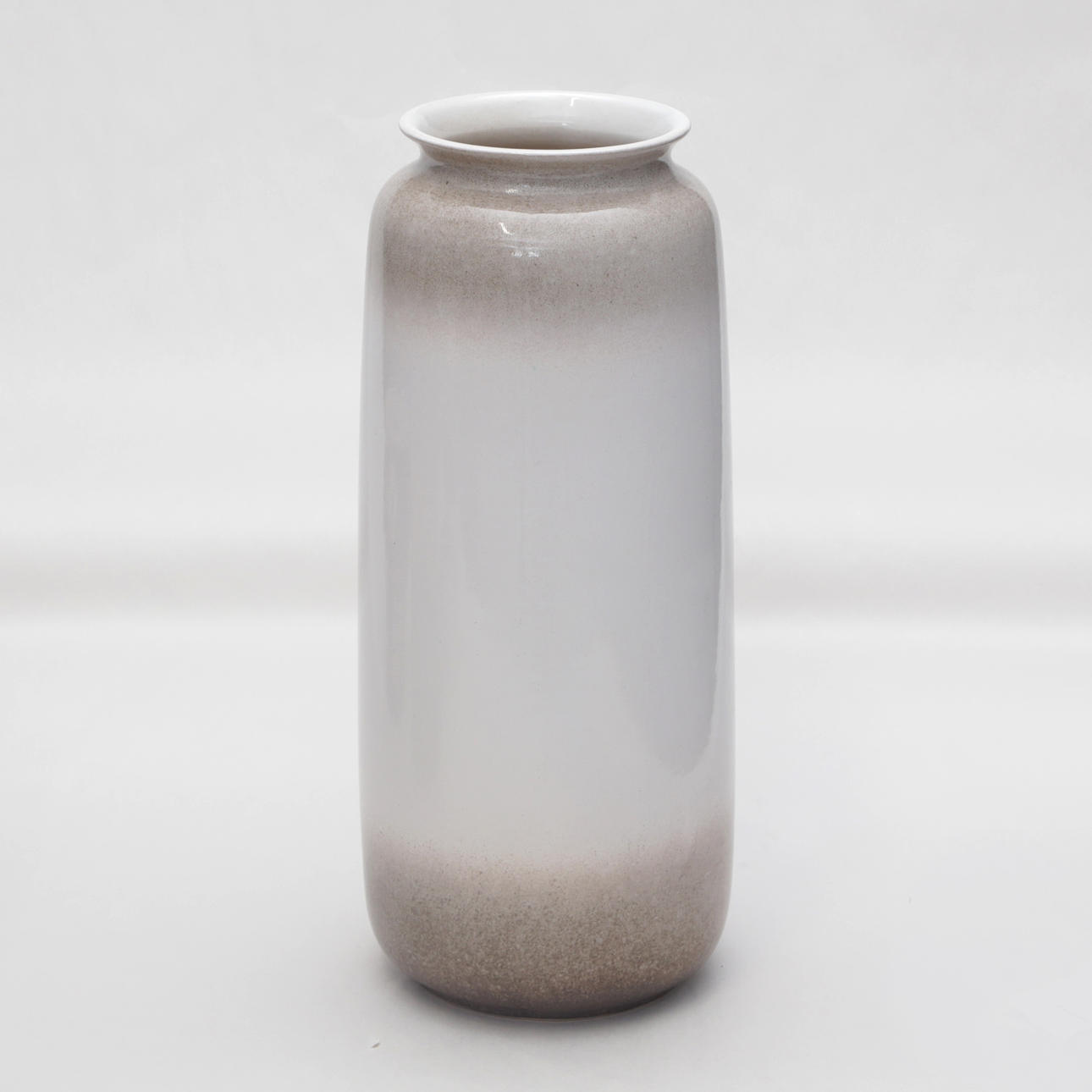 A ceramic floor vase, West Germany.