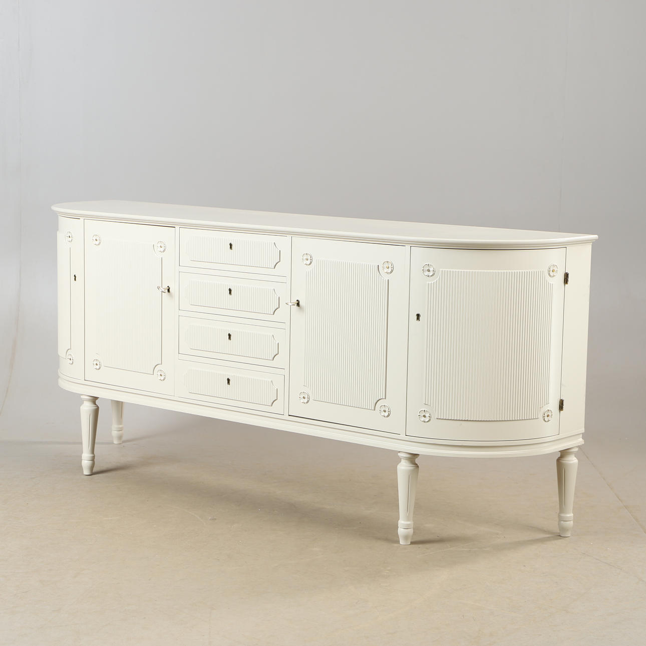 SIDEBOARD, painted wood, Gustavian style.