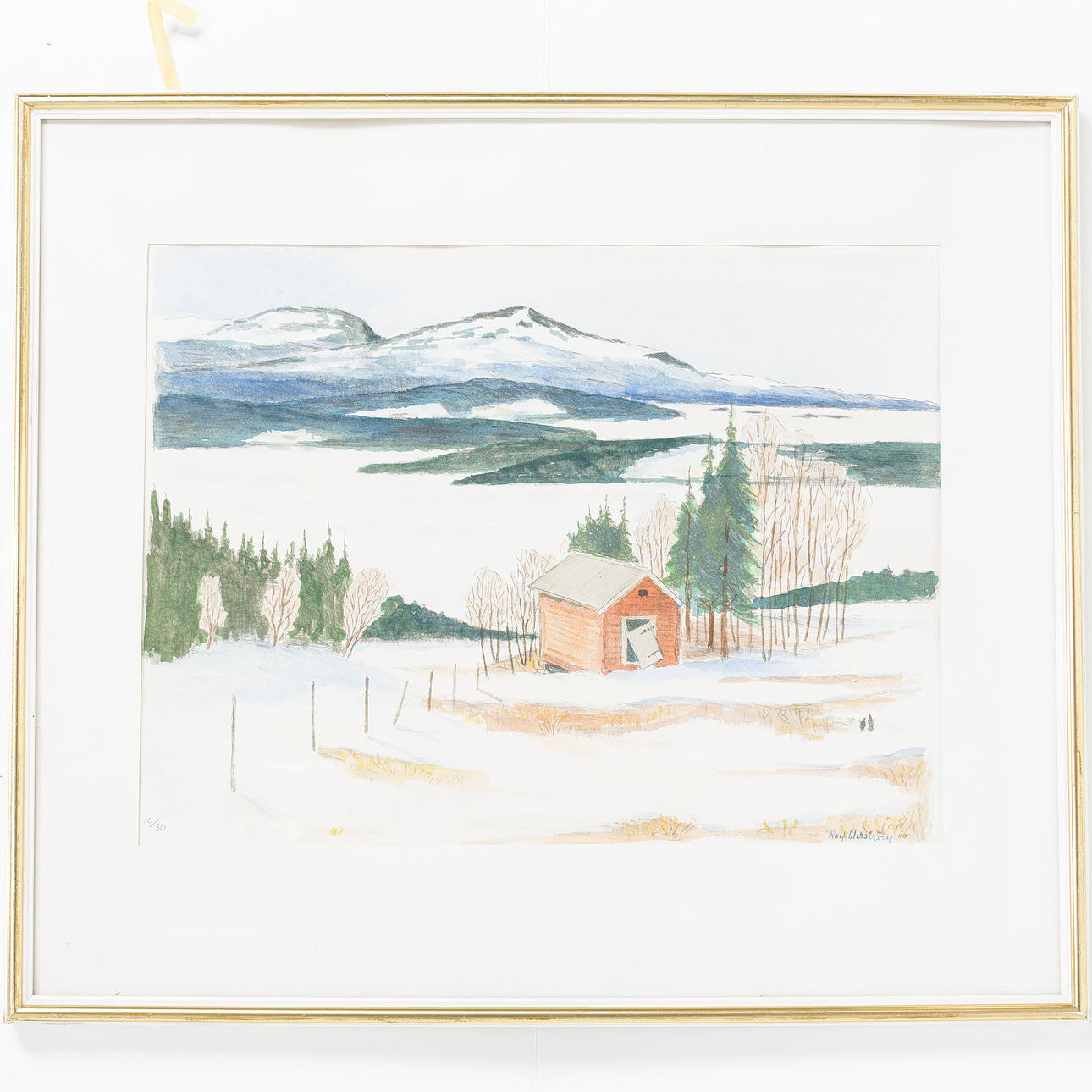 ROLF WIKSTROM. signed and numbered 10/30.