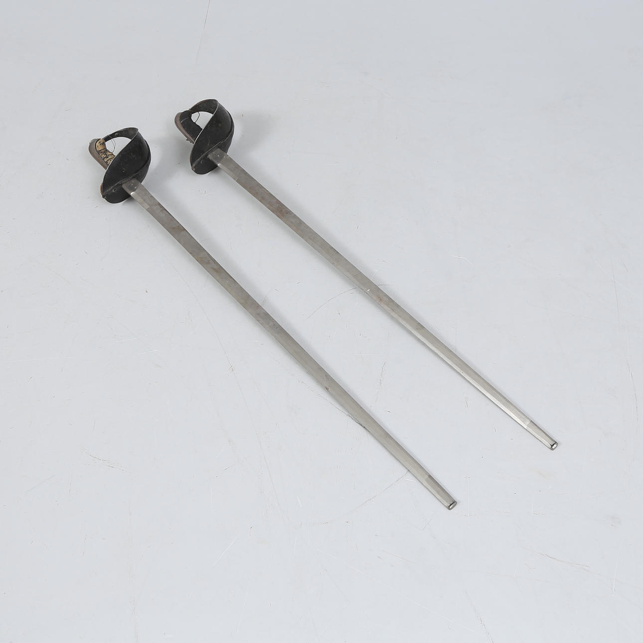 A pair of E. Svalling exercise warmers, Eskilstuna, 20th century.