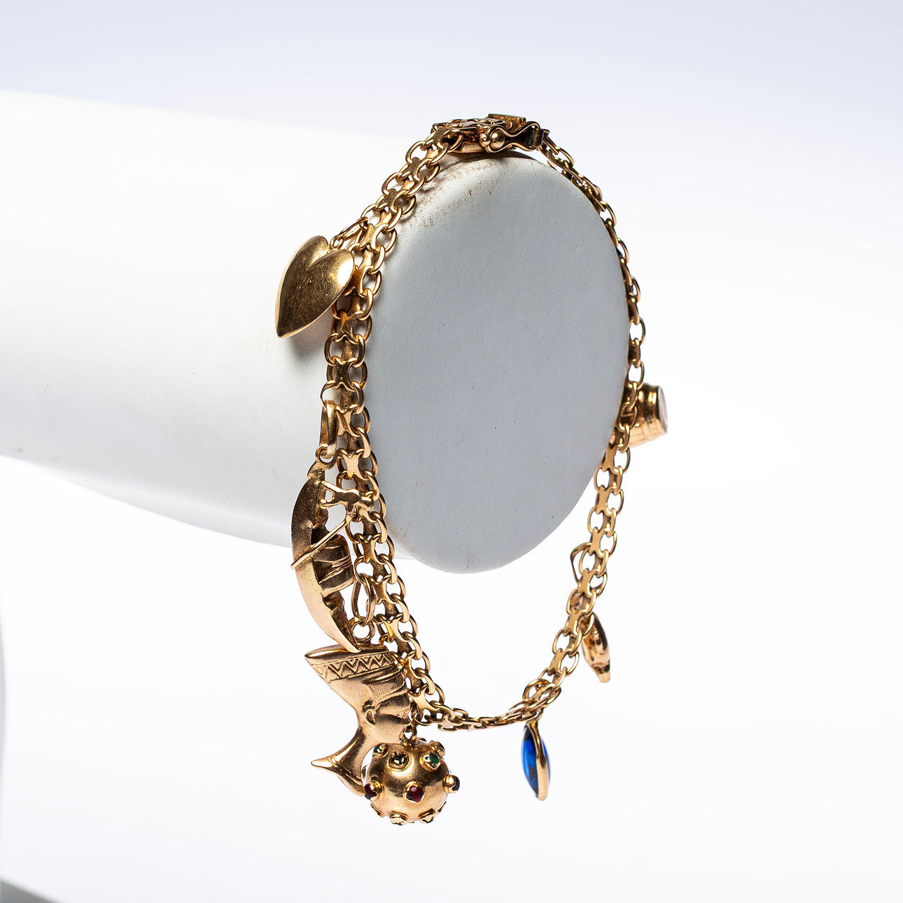 ARMBAND, 18k guld ca 19g.