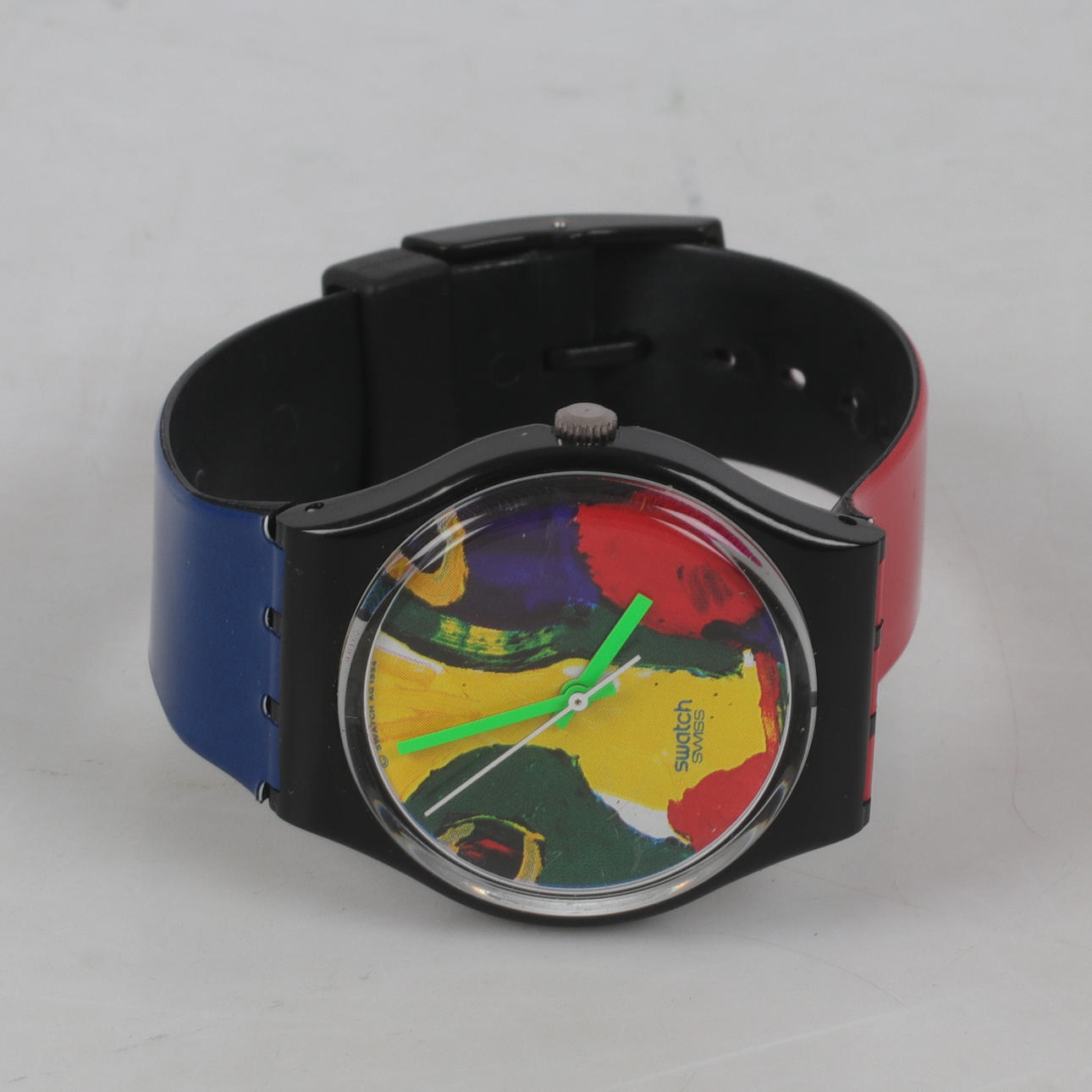 BENGT LINDSTRÖM. Wristwatch, “Temps Zero”, Swatch, Limited edition, 1995.