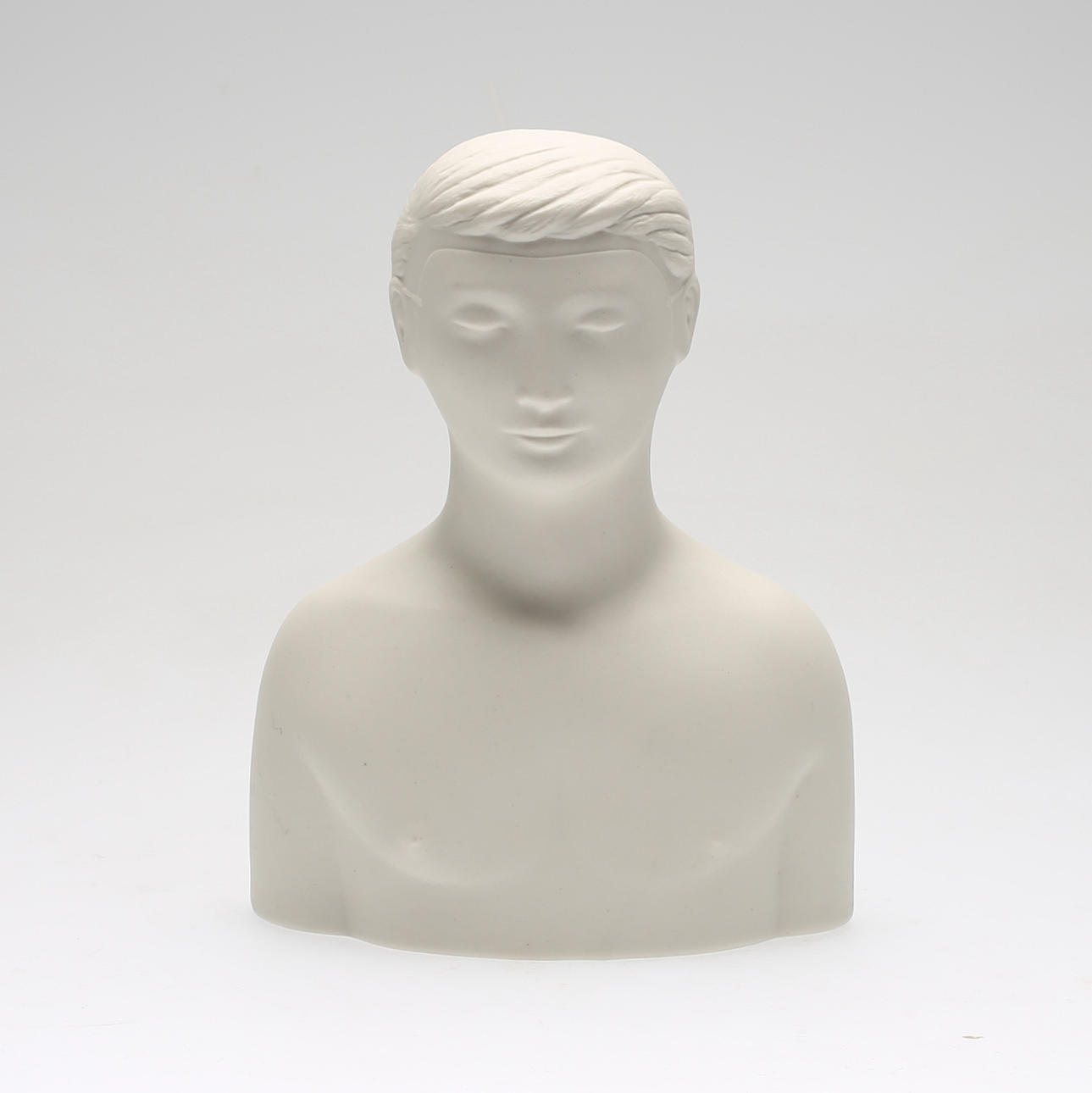 FIGURIN, parian, "Mannen med masken" ur serien Figurin, Stig Lindberg, Gustavsberg.