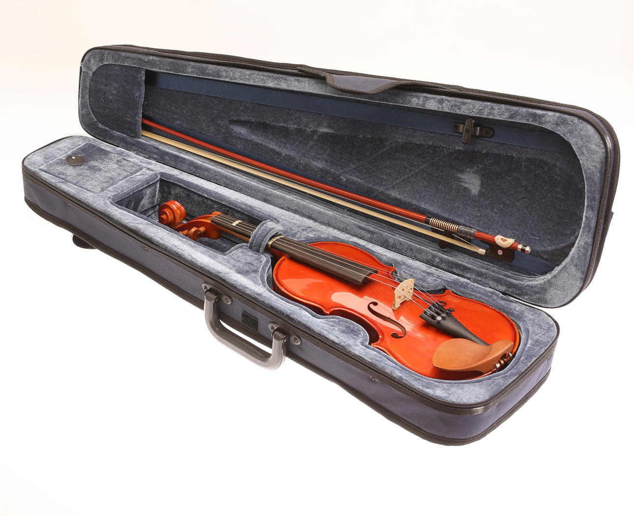 Violin, with case, 2000s.