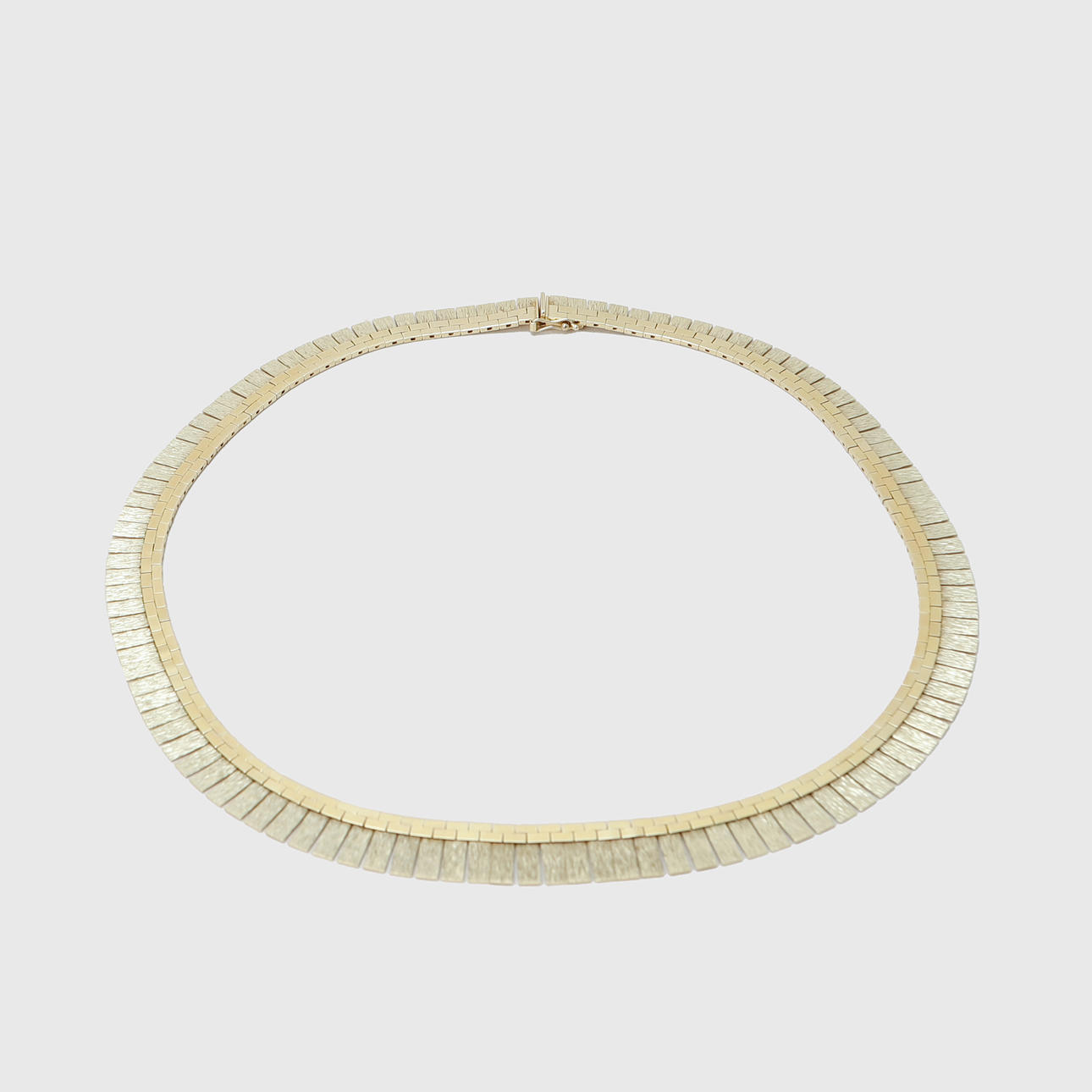 COLLIER, 14 k guld, vikt ca 48 gram.
