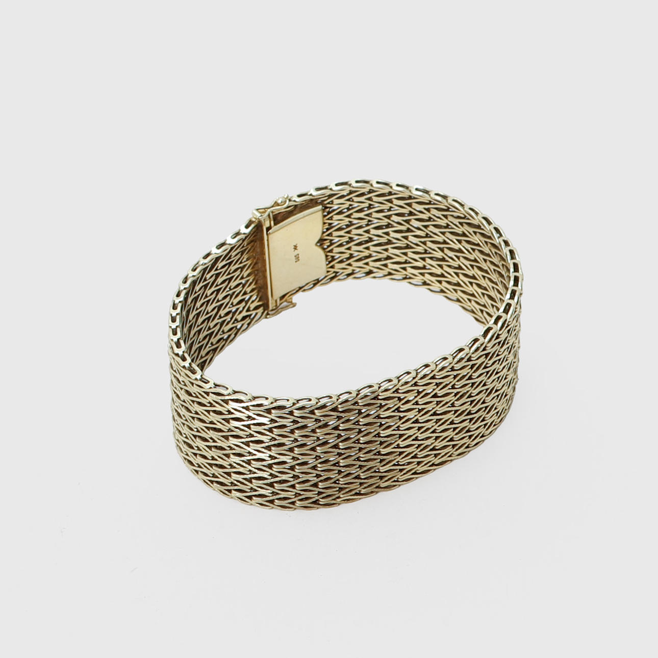 ARMBAND, 14 k guld, vikt ca 50 gram.
