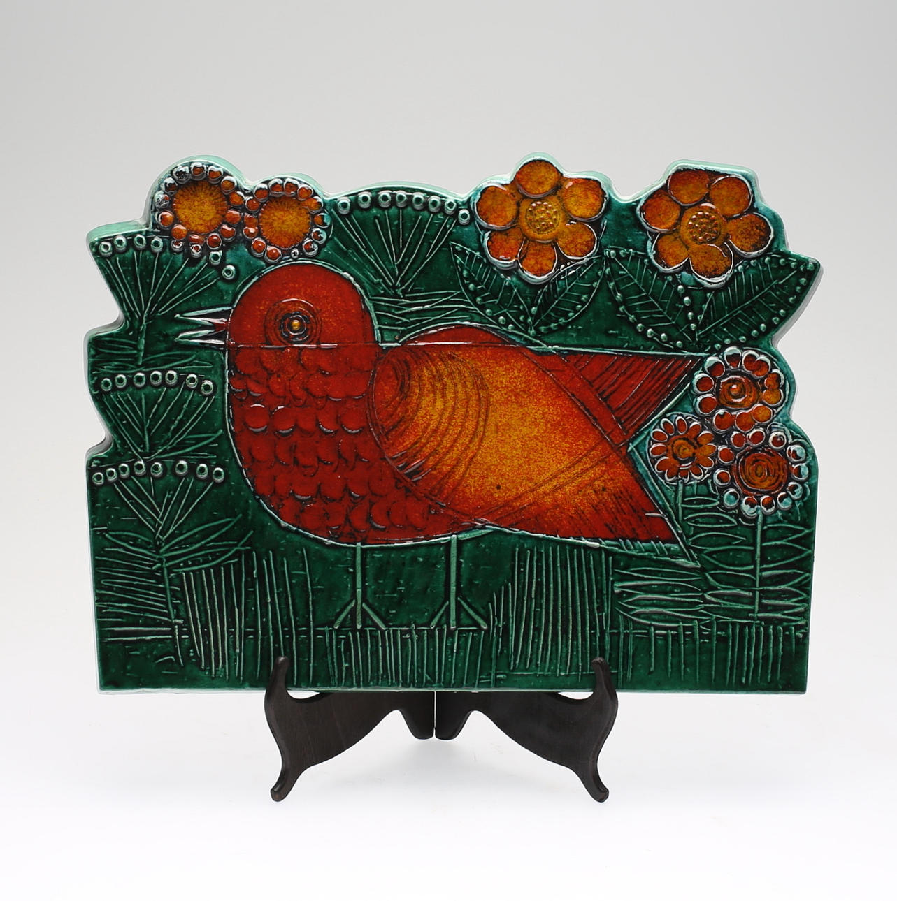 FIGURIN, stengods, "Parkfågel", Lisa Larson, Gustavsberg.