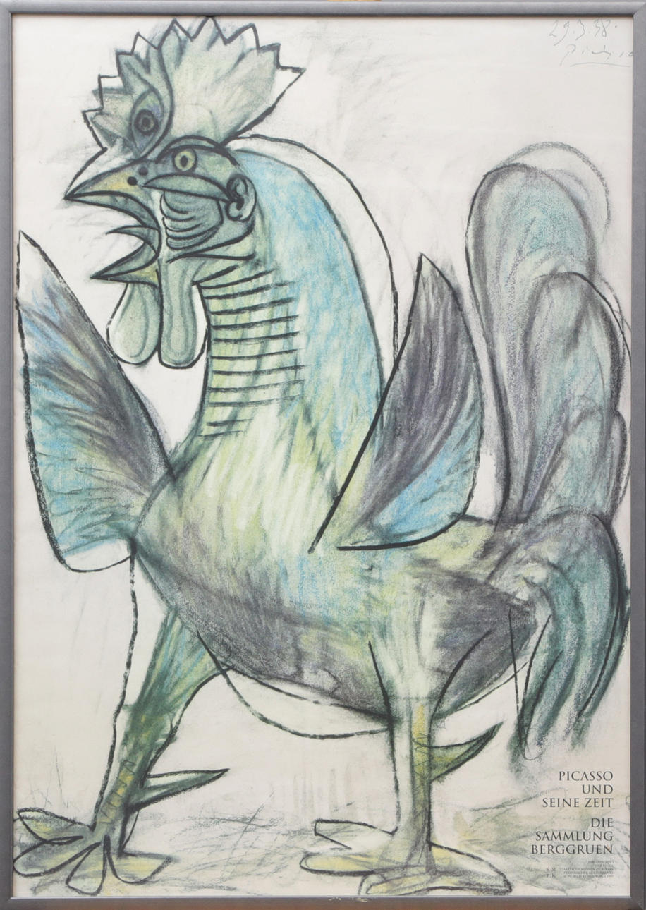 PLANSCH, Picasso, with printed signature.