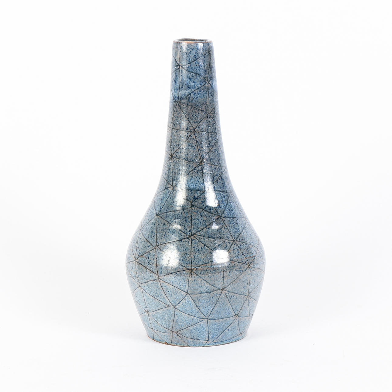HILMA PERSSON ceramic vase, dated 1917.