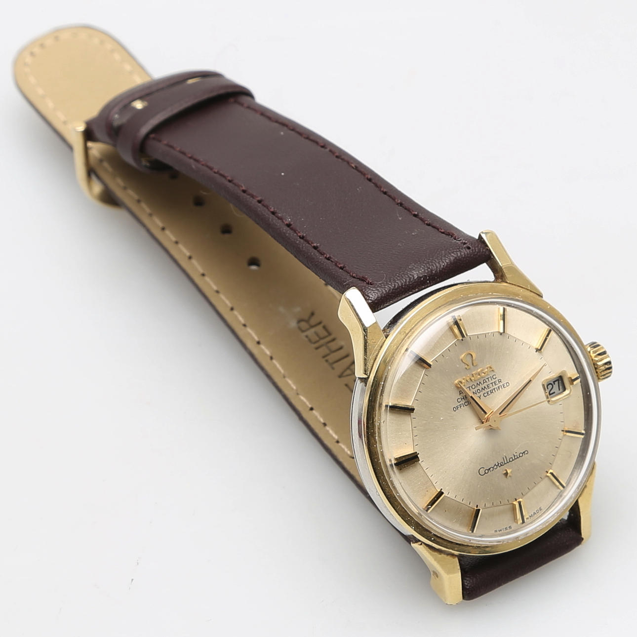 MEN'S BRACELET, Omega Constellation, pie-pan dial.