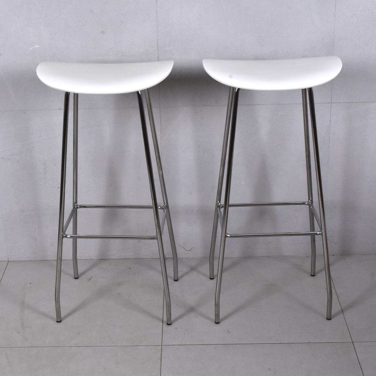 CLAESSON BIRCH RUNE. Bar stools, 1 pair, “Cornflake”, for offecct, contemporary.