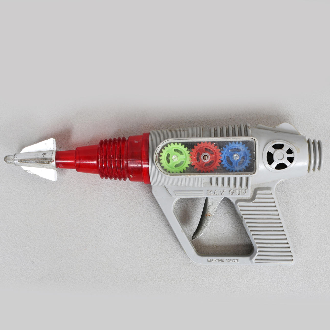 A JAPANESE FRICTION POWERED RAY GUN.