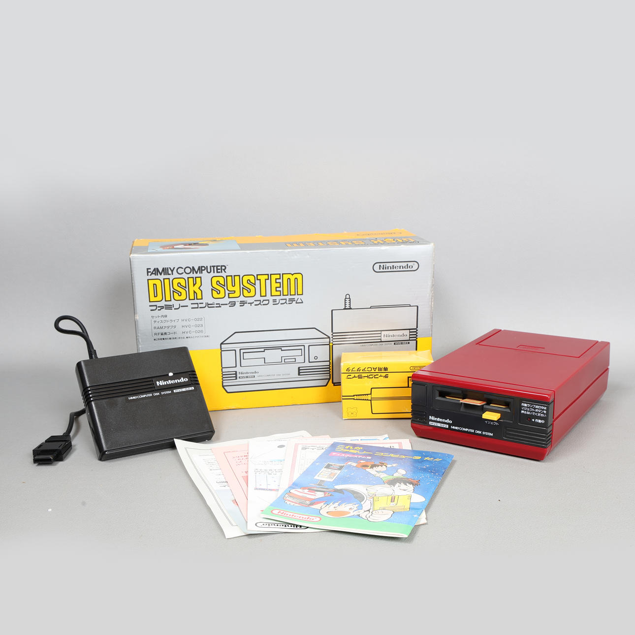 A NINTENDO FAMILY COMPUTER DISK SYSTEM.
