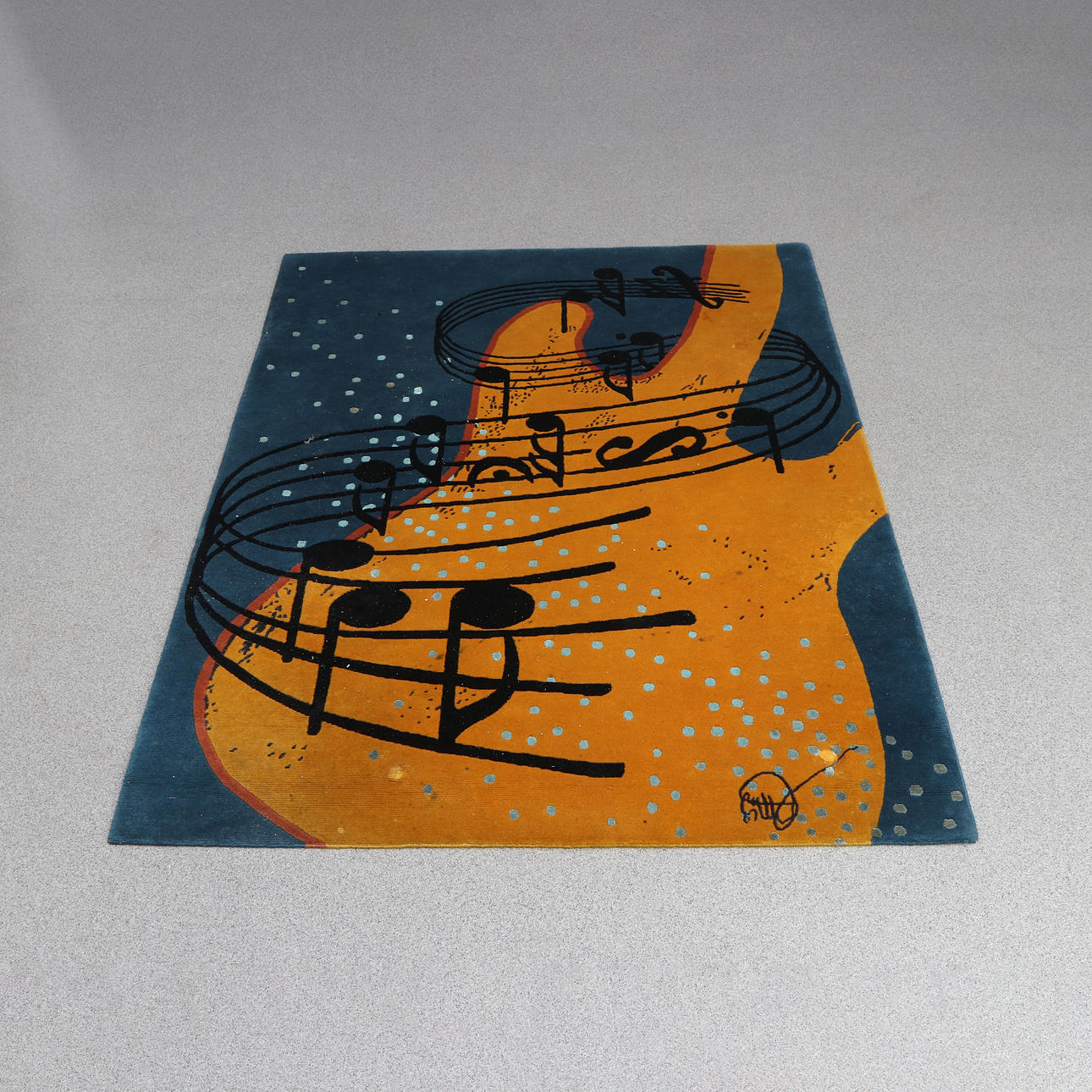 KJELL ENGMAN. CARPET. Tufted wool. “Rolling Tones”, Costa Boda.