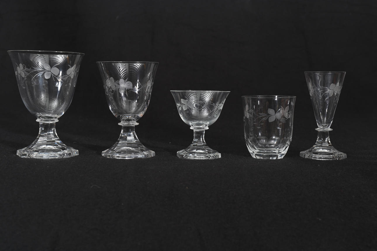 SERVIS, glas, 58 delar, Skruf.