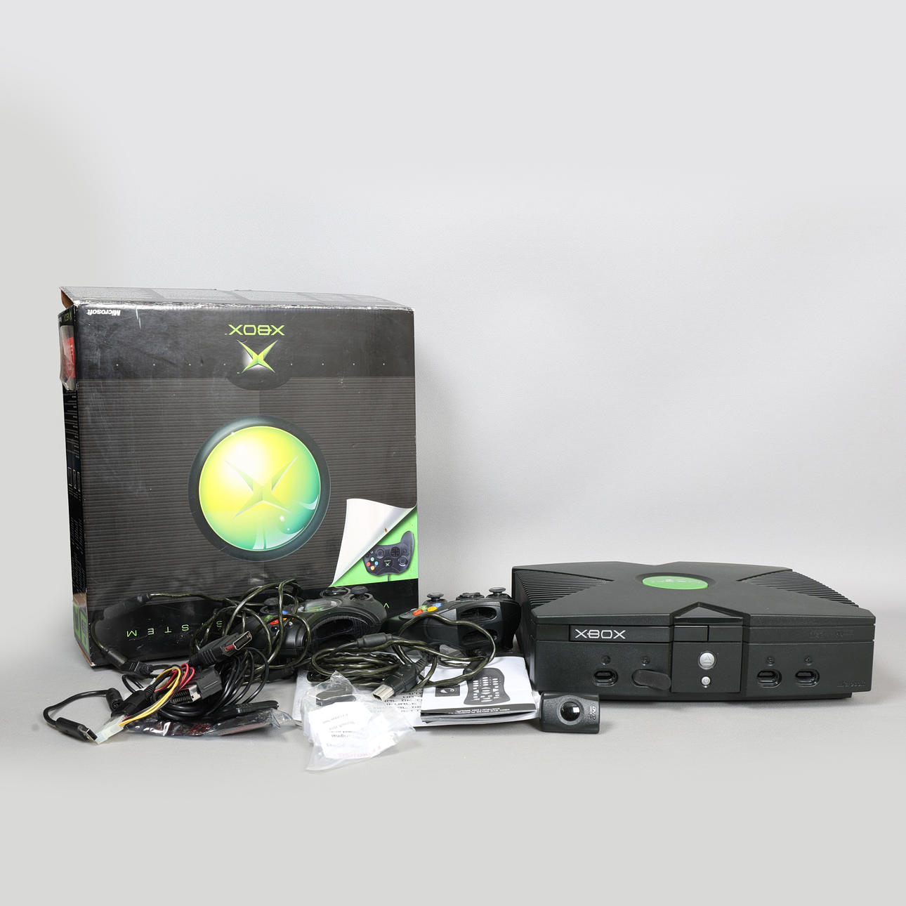 XBOX VIDEO GAME SYSTEM.