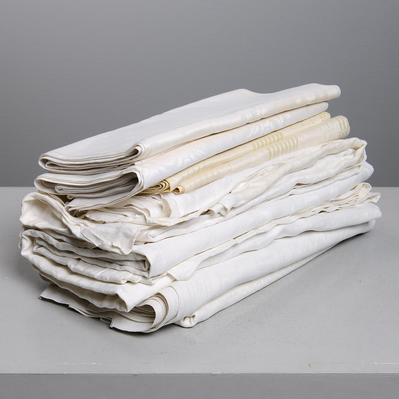 TABLECLOTHS, linen, 9 pcs.